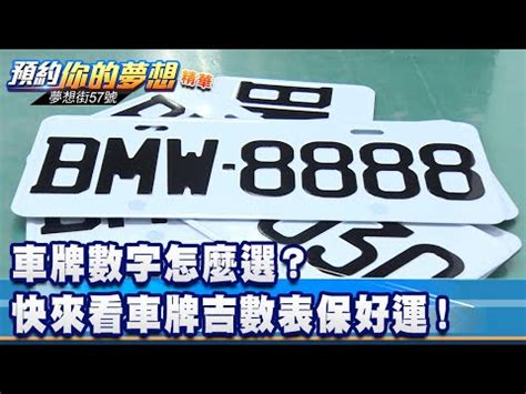 車牌號碼測吉兇